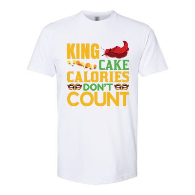 King Cake Calorie Don't Count Softstyle CVC T-Shirt