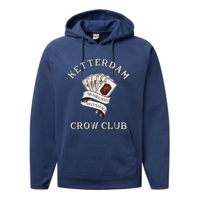 Ketterdam Crow Club Performance Fleece Hoodie