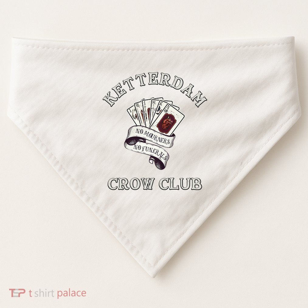 Ketterdam Crow Club USA-Made Doggie Bandana