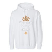 King charles coronation souvenirs i wasn't invited either Garment-Dyed Fleece Hoodie