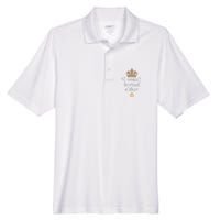 King charles coronation souvenirs i wasn't invited either Men's Origin Performance Pique Polo