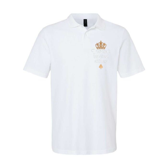 King charles coronation souvenirs i wasn't invited either Softstyle Adult Sport Polo