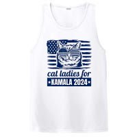 Kamala Childless Cat Lady 2024 Feminine Women Voting Funny PosiCharge Competitor Tank