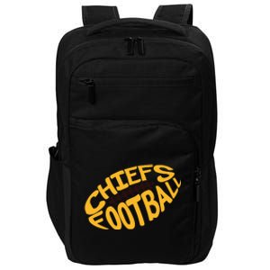 Kansas City Cool Football Chiefs Logo Impact Tech Backpack