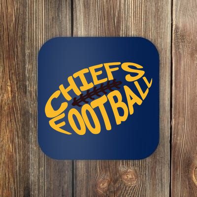 Kansas City Cool Football Chiefs Logo Coaster