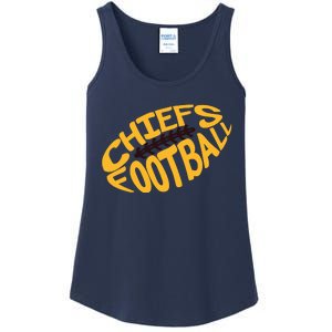 Kansas City Cool Football Chiefs Logo Ladies Essential Tank