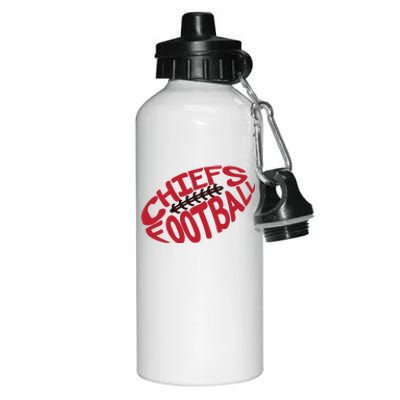 Kansas City Cool Football Chiefs Logo Aluminum Water Bottle