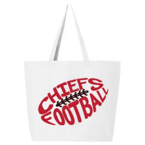 Kansas City Cool Football Chiefs Logo 25L Jumbo Tote