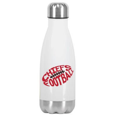 Kansas City Cool Football Chiefs Logo Stainless Steel Insulated Water Bottle