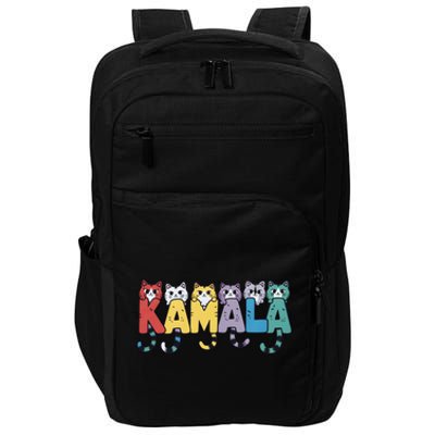 Kamala Cute Cats Colorful Gift Impact Tech Backpack