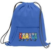 Kamala Cute Cats Colorful Gift Sweatshirt Cinch Pack Bag