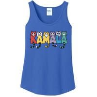 Kamala Cute Cats Colorful Gift Ladies Essential Tank