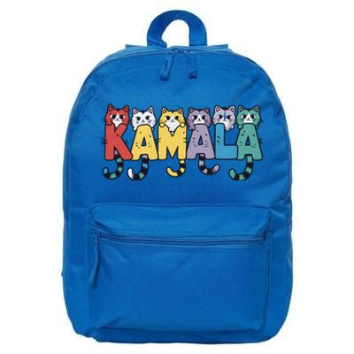 Kamala Cute Cats Colorful Gift 16 in Basic Backpack