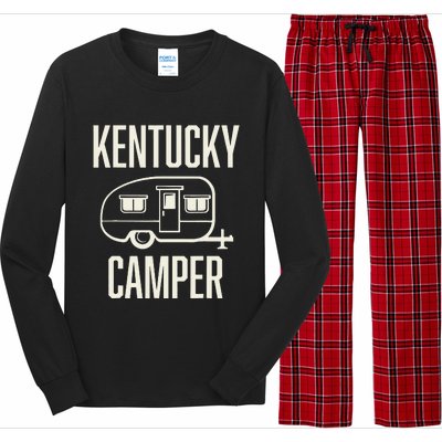 Kentucky Camper Camping Kentucky State Parks RV Long Sleeve Pajama Set