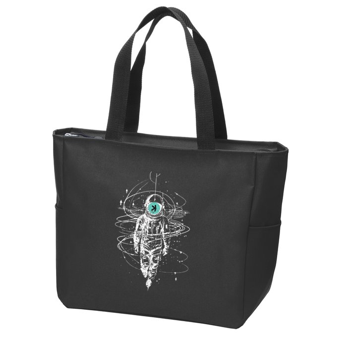 Kaspa Crypto Coin Bullrun 2024 Freedom Cryptocurrency Zip Tote Bag