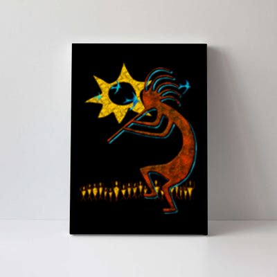 Kokopelli Concert Cool Fashion Native American Canvas