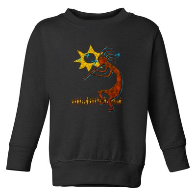 Kokopelli Concert Cool Fashion Native American Toddler Sweatshirt