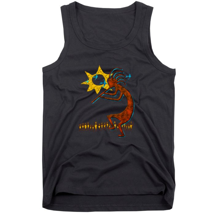 Kokopelli Concert Cool Fashion Native American Tank Top