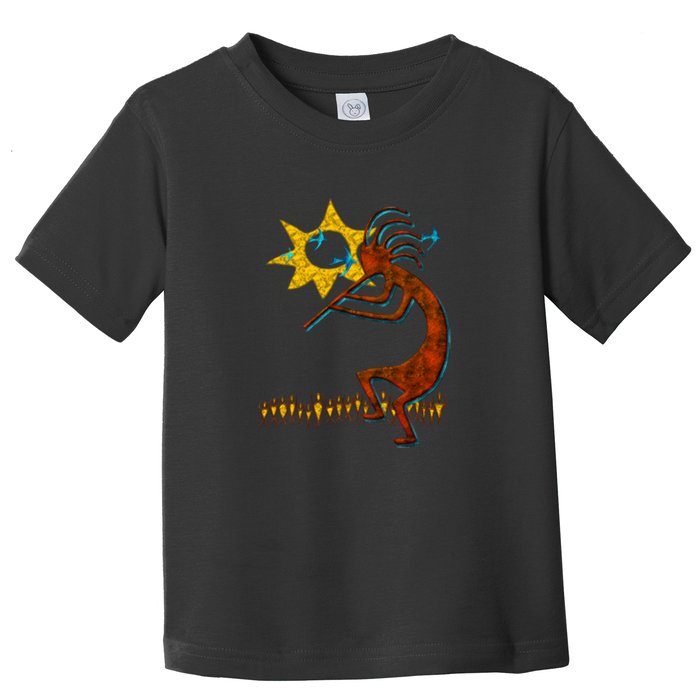 Kokopelli Concert Cool Fashion Native American Toddler T-Shirt