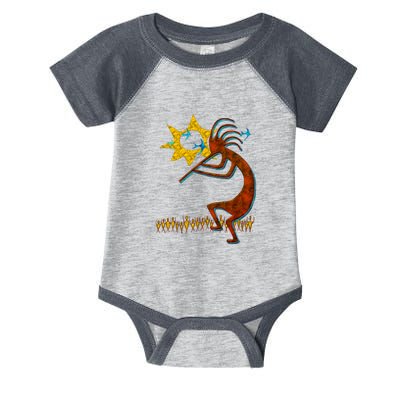 Kokopelli Concert Cool Fashion Native American Infant Baby Jersey Bodysuit