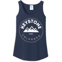 Keystone Colorado Co Mountain Town Funny Gift Elevated Skiing Ladies Essential Tank