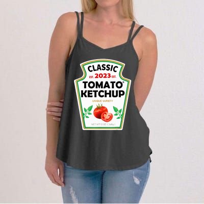 K.etchup Costume C.ondiments Couples Group Halloween Costume Women's Strappy Tank