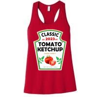 K.etchup Costume C.ondiments Couples Group Halloween Costume Women's Racerback Tank