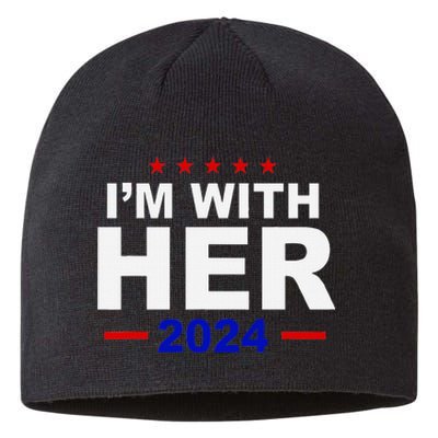 Kamala Childless Cat Ladies For Harris 2024 Sustainable Beanie