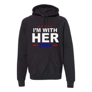 Kamala Childless Cat Ladies For Harris 2024 Premium Hoodie