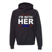 Kamala Childless Cat Ladies For Harris 2024 Premium Hoodie