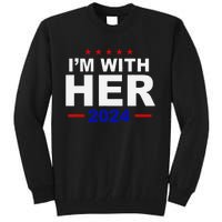 Kamala Childless Cat Ladies For Harris 2024 Tall Sweatshirt