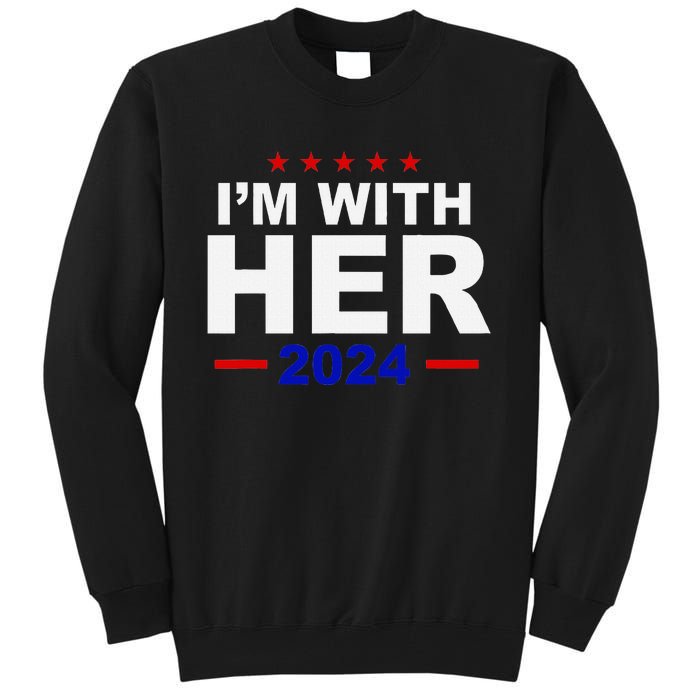 Kamala Childless Cat Ladies For Harris 2024 Tall Sweatshirt