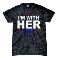 Kamala Childless Cat Ladies For Harris 2024 Tie-Dye T-Shirt