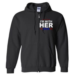 Kamala Childless Cat Ladies For Harris 2024 Full Zip Hoodie