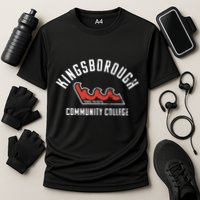 Kingsborough Community College KBCC Large Cooling Performance Crew T-Shirt