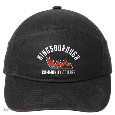 Kingsborough Community College KBCC Large 7-Panel Snapback Hat