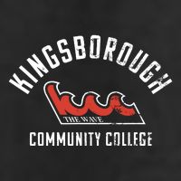 Kingsborough Community College KBCC Large Adult Drive Performance Visor