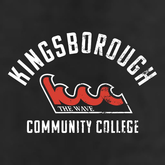 Kingsborough Community College KBCC Large Adult Drive Performance Visor