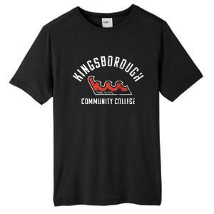 Kingsborough Community College KBCC Large Tall Fusion ChromaSoft Performance T-Shirt