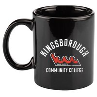 Kingsborough Community College KBCC Large 11oz C Handle Ceramic Mug