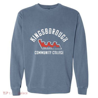 Kingsborough Community College KBCC Large Garment-Dyed Sweatshirt