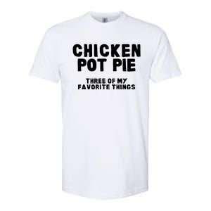 Kitchen Chef Cooking Joke Chicken Pot Pie Meal Men Women Softstyle CVC T-Shirt