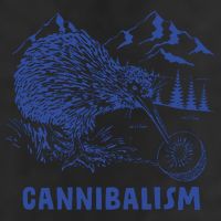 Kiwi Cannibal Cannibalism 7 Panel Mesh Trucker Snapback Hat