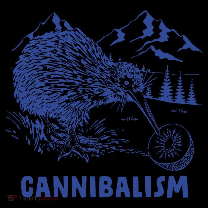 Kiwi Cannibal Cannibalism Impact Tech Backpack
