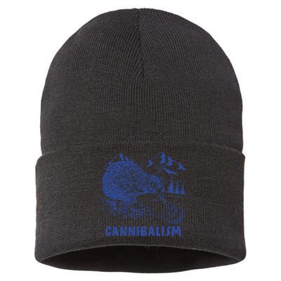 Kiwi Cannibal Cannibalism Sustainable Knit Beanie