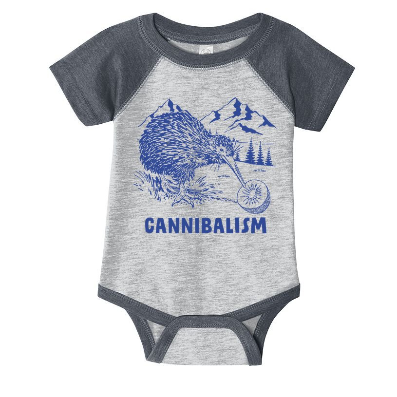 Kiwi Cannibal Cannibalism Infant Baby Jersey Bodysuit