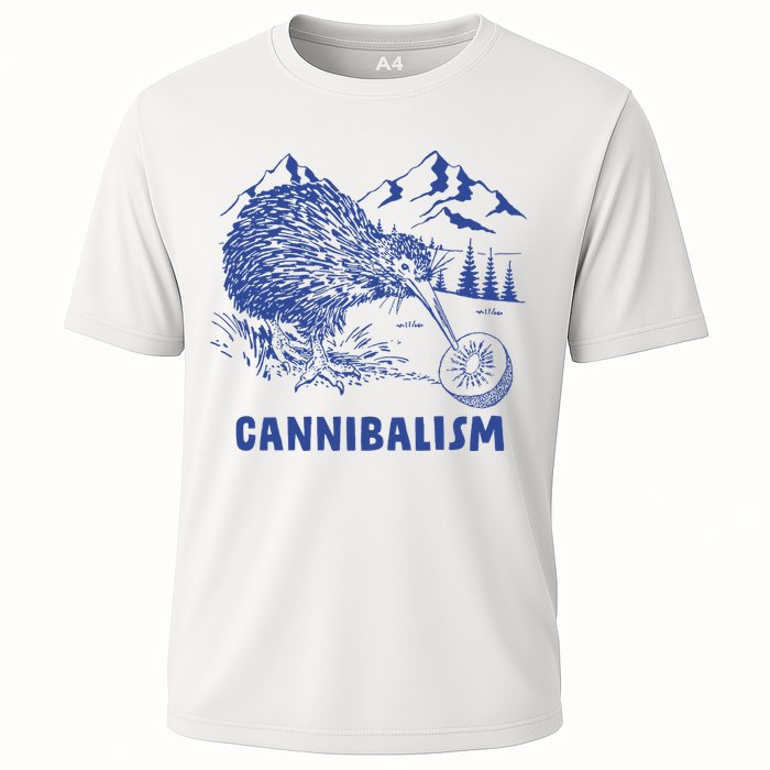 Kiwi Cannibal Cannibalism Cooling Performance Crew T-Shirt