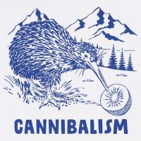 Kiwi Cannibal Cannibalism Cooling Performance Crew T-Shirt