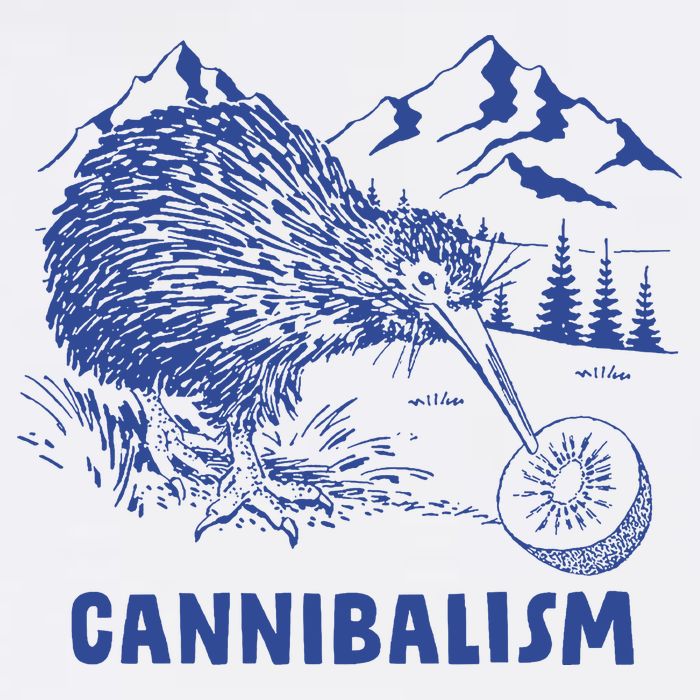 Kiwi Cannibal Cannibalism Cooling Performance Crew T-Shirt