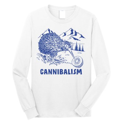Kiwi Cannibal Cannibalism Long Sleeve Shirt